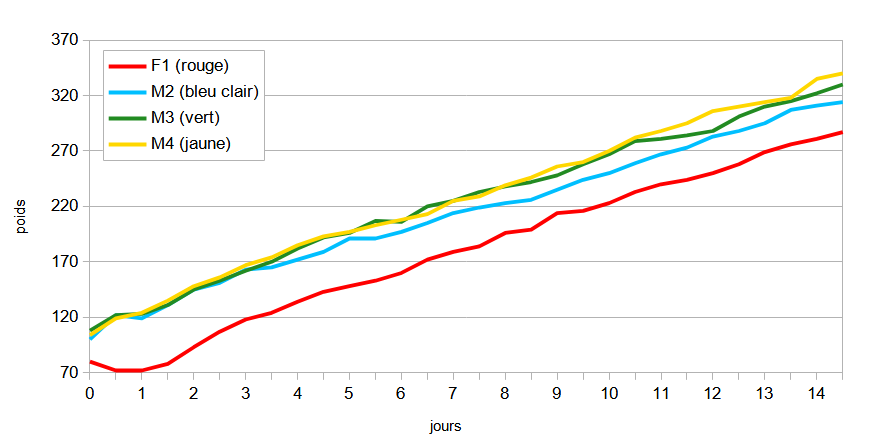 weight curve 1st two weeks